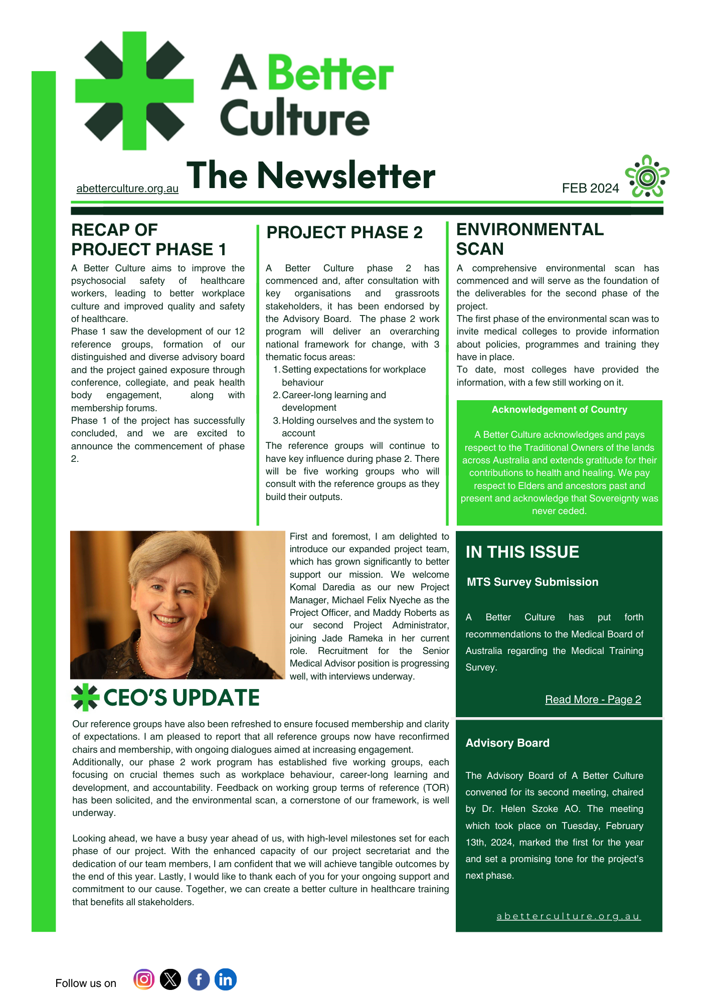 February 2024 Newsletter